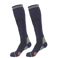 Chaussettes Marathon Personnalisées Avec Fond De Serviette Elite Unisexe Respirant Professionnel 20-30mmHg Compression Long Tube Chaussette