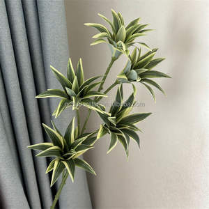 B-334 Vente en gros de feuilles de <span class=keywords><strong>bambou</strong></span> artificielles en soie, feuilles de <span class=keywords><strong>bambou</strong></span> artificielles en soie, 82 cm de long, 5 branches, feuilles de <span class=keywords><strong>bambou</strong></span> artificielles - Product Image 5