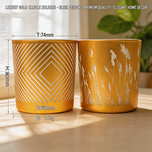 <span class=keywords><strong>Lot</strong></span> en gros de bougeoirs en <span class=keywords><strong>verre</strong></span> électroplaqués vides pour la fabrication de <span class=keywords><strong>bougies</strong></span> - Product Image 1