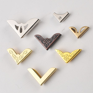 Platinum Link Metal <b>Corner</b> <b>Protectors</b> For Photo Album Notebook Ledger Hardware Accessories New Chinese Style - Product Image 1