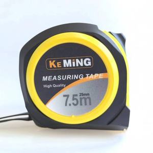 Cinta Métrica Retráctil de Acero Tradicional Popular, Sistema Métrico, Regla de Plástico para Contratistas, Medición de Distancia - Product Image 1