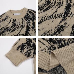 Automne et hiver tricots hommes Jacquard coton pull pull en tricot étoile personnalisée hommes pull hommes pull - Product Image 4