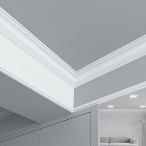 Pannello <span class=keywords><strong>in</strong></span> Gesso Standard/Impermeabile/Ignifugo da 9,5MM e 12MM per Decorazione <span class=keywords><strong>Soffitti</strong></span> - Product Image 1