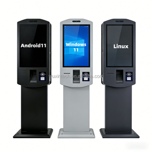 Kiosco Moderno y Delgado de 27 Pulgadas con Pantalla Táctil para Autoservicio, Estación de Pedidos Autoservicio con Windows, Kiosco POS con Amplia Capacidad de Entrada/Salida de Datos para Cafeterías y Tiendas Minoristas - Product Image 5