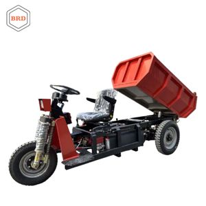 Mini tricycle de construction avec fonction de basculement pour le transport de sable, de briques et de gravier - Product Image 1