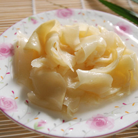 Deliciosas Rodajas de Jengibre para Sushi, Jengibre Blanco en Conserva