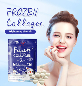 Colágeno Congelado 2 en 1, Medicinal para Blanquear la Piel, Paquete de 60 Tabletas, Elimina la <span class=keywords><strong>Melanina</strong></span>, Cápsulas de Belleza Blanqueadoras - Product Image 2