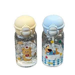 Decani Baby Plastic Cup 350Ml Leak Proof Dual Drinking Straw For Travel Kids Water Bottle - Product Image 5