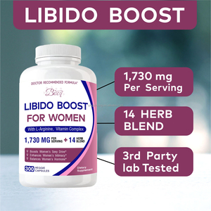 Натуральный комплекс для повышения либидо у женщин: гормональный баланс, экстракт пальметто, донг квай, витамины, цинк. Поддержка энергии и иммунитета. Произведено по стандарту GMP. - Product Image 5