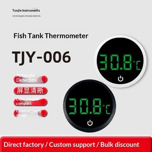 Termometro Digitale Adesivo per Acquario con Schermo LED per Pesci e Tartarughe, Ideale per Acquari e Terrari - Product Image 4