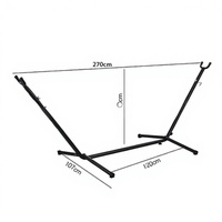 Support de hamac en toile Source Factory, capacité 150 kg, pour camping en extérieur, voyage et balançoire intérieure