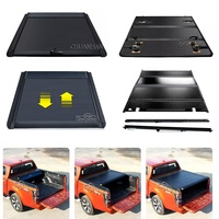 Couvre-caisse de camionnette rétractable en aluminium POWER Cannon pour Ford Ranger T6 T7 T8, compatible avec Ford Tacoma