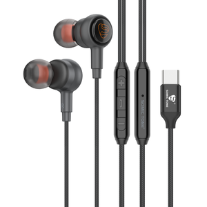 Somic Tone S900 Loại C Mfi Chứng Nhận Ban Đầu Trong Tai Kép Năng Động Có Dây Tai Nghe Tai Nghe Kết Nối Cho <span class=keywords><strong>iPhone</strong></span> Người Dùng - Product Image 2