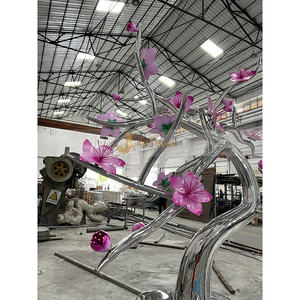 <b>For</b> Outdoor Art Decorative <b>for</b> Interior Decoration <b>for</b> Restaurant Decor in Stock Hot <b>Sale</b> Stainless Steel <b>Garden</b> Herons Metal - Product Image 2