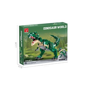 Bloques de Construcción de Plástico ABS de Tiranosaurio <span class=keywords><strong>Rex</strong></span>, Juego de Juguetes de Construcción DIY para Niños Mayores de 5 Años - Product Image 6