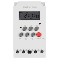 Commutateur de contrôle de temps de micro-ordinateur AC 110V/220V 25A commutateur de temps numérique Programmable minuterie KG316T-11