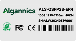 Module d'émetteur-récepteur optique compatible Juniper QSFP28 100GBASE-ER4L 1310nm 40km DOM <span class=keywords><strong>Duplex</strong></span> LC/UPC SMF QSFP-100G-ER4L-S - Product Image 4