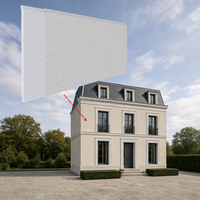 Panneaux muraux en mousse EPS haute densité, imperméables, durables et de qualité supérieure pour façade extérieure, stuc, villa, design moderne et classique