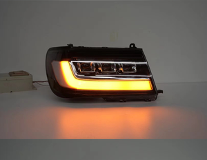 ชุดไฟหน้า LED สำหรับ Toyota Land Cruiser LC100 ปี 1998-2007 อัพเกรด DRL ไฟเลี้ยวแบบไดนามิก เลนส์โปรเจคเตอร์ แบบเสียบปลั๊กใช้งานได้ทันที - Product Image 3