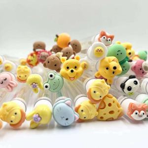 Brosses à cils jetables en gros, applicateurs de mascara à motif de dessin animé, brosses de maquillage adorables à marque privée pour extensions de cils - Product Image 1