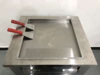 Gebakken Ijs Machine Voor Het Maken Van Gebakken Ijs Koude Plaat Machine