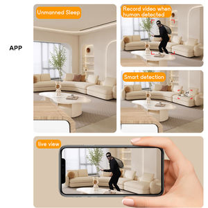 WiFi 4Gミニ4Kデュアルレンズカメラ6Xズームモーション検出ナイトビジョン双方向インターホン監視用CMOSメモリーカード - Product Image 5