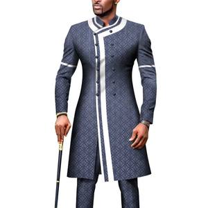 Ensemble Costumes et Pantalons <span class=keywords><strong>Homme</strong></span> Slim Nouvelle Mode à <span class=keywords><strong>20</strong></span> Couleurs Imprimés, Vêtements Africains - Product Image 3