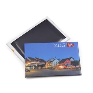 Aimants de réfrigérateur personnalisés de haute qualité en tôle, souvenirs de la Suisse, photos, aimants pour réfrigérateur - Product Image 1