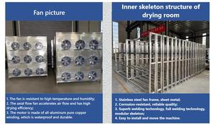 Machine à sécher les tranches d'ail <span class=keywords><strong>Dinger</strong></span> Red Dates avec système de contrôle de la température intelligent Grande salle de séchage - Product Image 4