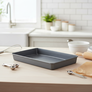 Moule à gâteau rectangulaire 11 x 15 pouces avec revêtement antiadhésif et à démoulage rapide pour la pâtisserie maison - Product Image 2