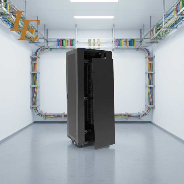 48U 600*600mm Floor Standing Network Cabinet Server Rack in Stock