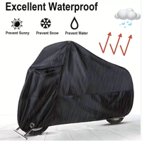 Housse de moto imperméable, anti-poussière et anti-UV toutes saisons - Housse de moto pour intérieur et extérieur, nouvelle housse de moto