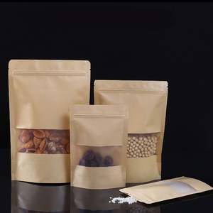 Accessoires populaires à vendre bonbons mini petite fermeture éclair conception de logo personnalisé sacs en plastique emballage Extensions de cheveux créatine alimentaire - Product Image 2