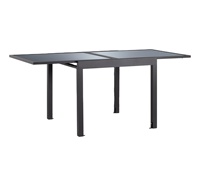 Table extensible en aluminium pour jardin et terrasse