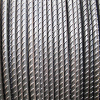 Barres d'armature en acier TMT BS500 barre d'acier déformée laminée à chaud inoxydable à haut rendement 10mm 14mm épaisseur barre d'armature tige de fer 8mm