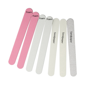 Self-Adhesive Replaceable Emery Zebra Sandpaper <strong>Pads</strong> Double Side Metal Plate Stainless Nail <strong>Files</strong> and Buffer for Polishing - Product Image 6