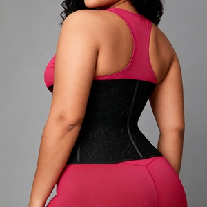 Corset amincissant de haute qualité en acier avec crochets en forme de cœur, ceinture de maintien de la taille et gaine amincissante sous la poitrine - Product Image 2