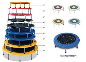 <span class=keywords><strong>Trampolín</strong></span> Redondo Plegable Personalizable y Colorido para Interiores/Exteriores, <span class=keywords><strong>Mini</strong></span> <span class=keywords><strong>Trampolín</strong></span> de <span class=keywords><strong>Fitness</strong></span> para Niños y Adultos - Product Image 5