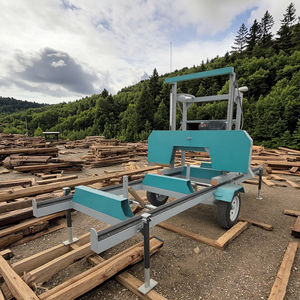 VOLNOS <span class=keywords><strong>Mini</strong></span> <span class=keywords><strong>scierie</strong></span> à bande circulaire portable entièrement automatique 3 en 1 <span class=keywords><strong>pour</strong></span> la coupe du bois et le travail automatique - Product Image 1