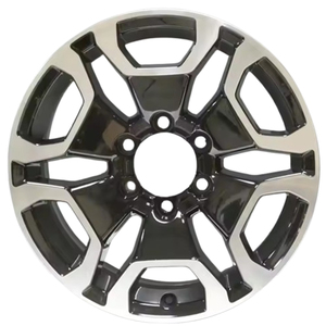 Bánh xe thể thao 17/18 inch aftermarket bánh xe CB 106.2 bù đắp 25mm 6 lỗ 6x139.7 17/18x7.5j vành <span class=keywords><strong>Janet</strong></span> 17 với mặt máy màu đen - Product Image 1