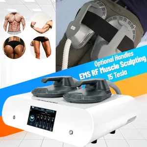 Máquina de estimulador muscular para perda de peso Tesla Neo Sculpt RF Ems Slim, 2 alças, OEM, Ems, corpo, escultura corporal