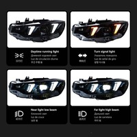 Projecteurs LED CREULI pour BMW Série 4 F32 2013-2020, feux de jour, clignotants, feux de route, Plug & Play