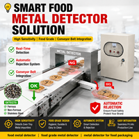 Détecteur de métaux pour aliments, détecteur de métaux de qualité alimentaire, machine de détection de métaux à convoyeur pour la ligne de production alimentaire
