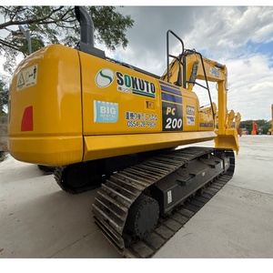 รถขุดไฮดรอลิกตีนตะขาบ Komatsu PC200-8 มือสองจากญี่ปุ่น ขนาด 20 ตัน สำหรับงานดินและงานก่อสร้าง - Product Image 6
