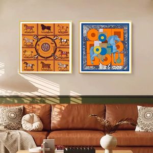 Toile d'art <span class=keywords><strong>moderne</strong></span> <span class=keywords><strong>de</strong></span> luxe, belle tête <span class=keywords><strong>de</strong></span> <span class=keywords><strong>cheval</strong></span> rose volant sauvage, <span class=keywords><strong>peinture</strong></span> orange avec cadre, art mural en cours d'exécution, peintures <span class=keywords><strong>de</strong></span> chevaux dorés - Product Image 1