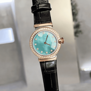 <span class=keywords><strong>Montre</strong></span> de luxe pour <span class=keywords><strong>femme</strong></span> 28 mm avec verre saphir, lunette sertie de diamants, mouvement à quartz suisse, <span class=keywords><strong>bracelet</strong></span> en <span class=keywords><strong>acier</strong></span> inoxydable usiné CNC - Product Image 1