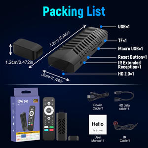 I96D10 TV Box Transfronterizo S905L Android 4K HD Reproductor de Red con Conexión Inalámbrica y Duplicación de Pantalla - Product Image 3