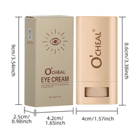 Baume Contour des Yeux Anti-rides et Anti-cernes en Gros, Raffermissant et Liftant, Élimination des Poches sous les Yeux, Crème en Stick