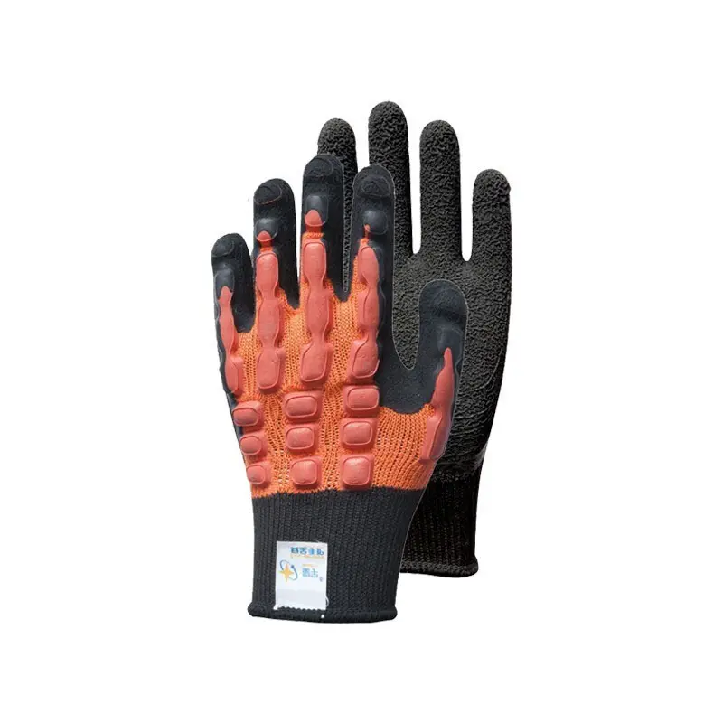 Heavy Duty Work Anti Impact Vibration Resistant Mechanic Gloves Safety Impact Gloves Rigger Gloves