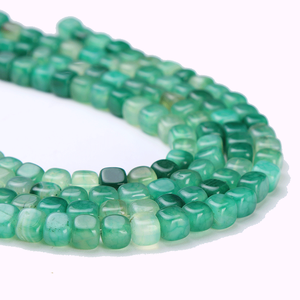 Piedras Preciosas de Ojo de Gato de Calidad 5A, Corte Brillante, para Joyería, Cuentas Rojas y Verdes de 8mm y 3mm de Altura para Decoración y Accesorios - Product Image 5